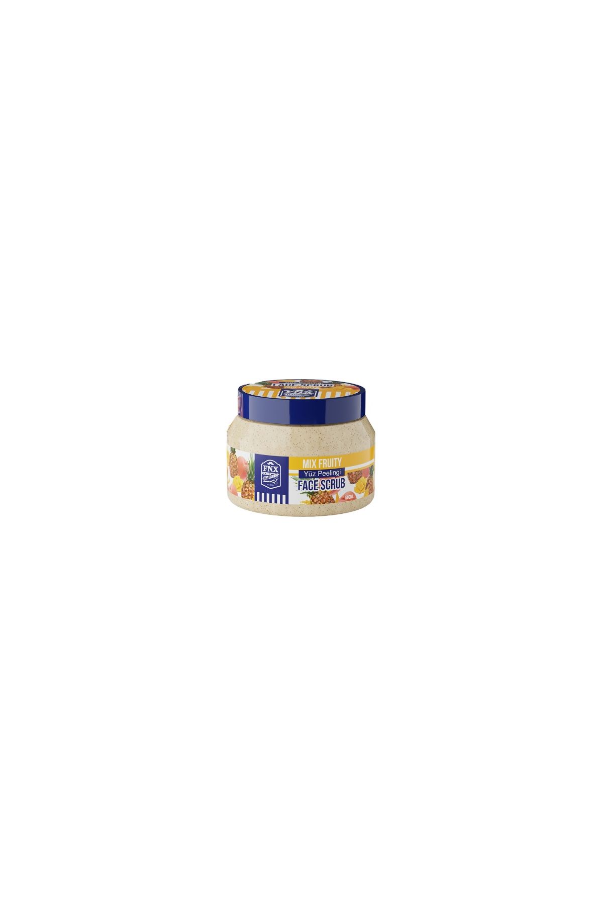 Fnx Barber Face Scrub Peeling Fruit Mix 500 ML x 3 Adet