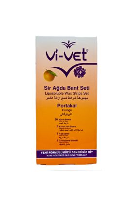 Vi-Vet Ağda Bandı Vücut 41Li Portakal x 3 Adet