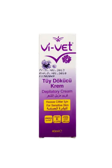 Vi-Vet Tüy Dökücü Krem  40 ML