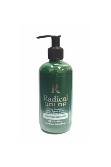 Radical Color Su Bazlı Saç Boyası 250 ml Limon Yeşili