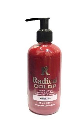 Radical Color Su Bazlı Saç Boyası 250 ml Kırmızı  x 2 Adet