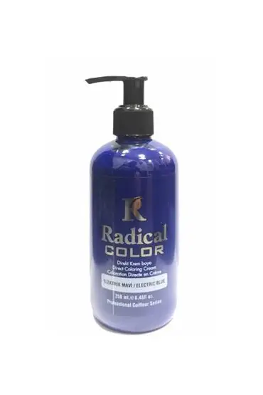 Radical Color Su Bazlı Saç Boyası 250 ml Elektrık Mavi x 3 Adet