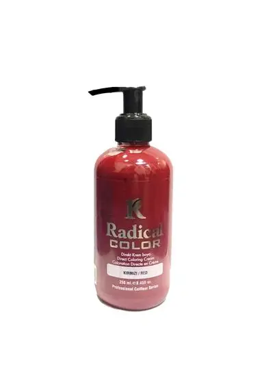 Radical Color Su Bazlı Saç Boyası 250 ml Kırmızı x 4 Adet
