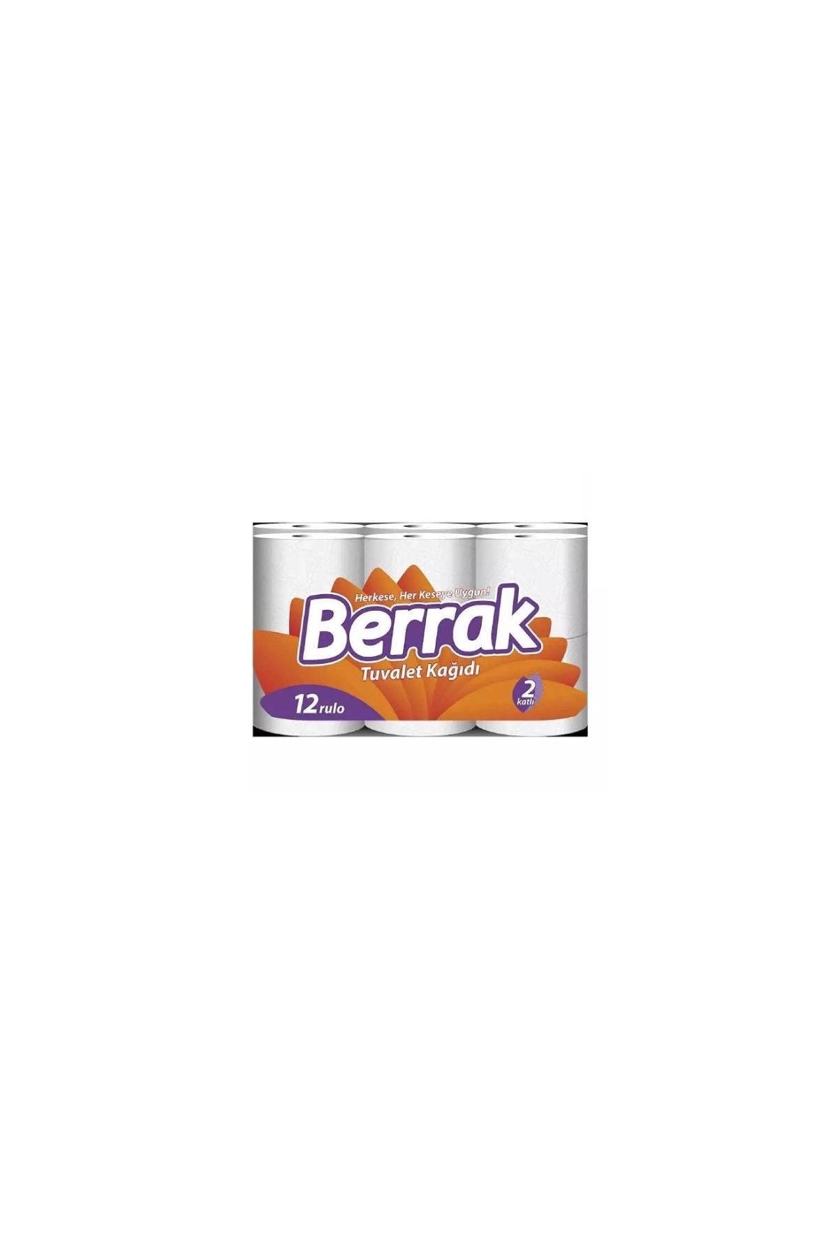 Berrak Tuvalet Kağıdı 2 Katlı 12 Li x 4 Adet