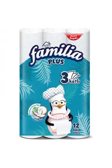 Familia Kağıt Havlu Plus-Coconut 12li x 2 Adet