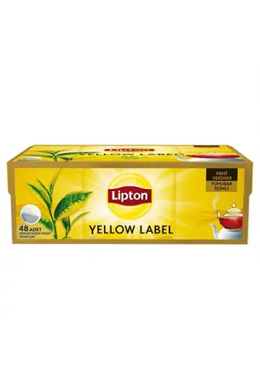Lipton Yellow Label Demlik Çay 48 Lı   x  16  Adet