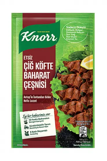 Knorr Çiğ Köfte Çeşnisi 40Gr x 18 Adet