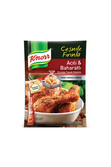 Knorr Tavuk Çeşnisi Acılı-Baharatlı 35gr x 12 Adet