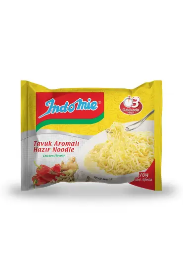 İndomie  Paket Noodle Tavuklu 75gr x 40 Adet