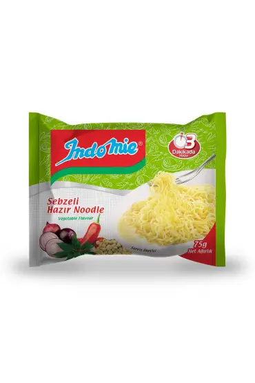 İndomie  Paket Noodle Sebzeli 75gr x 40 Adet