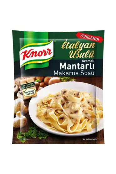 Knorr Makarna Sos Kremalı Mantar 52Gr x 12 Adet