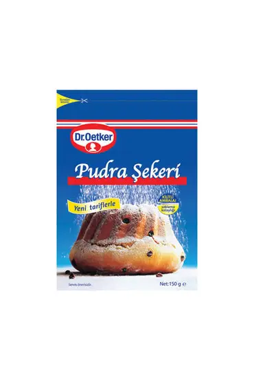 Dr. Oetker Pudra Şekeri 150 gr  x 12 Poşet