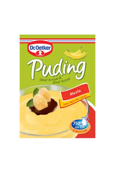 Dr. Oetker Puding Muzlu 115Gr x 24 Adet