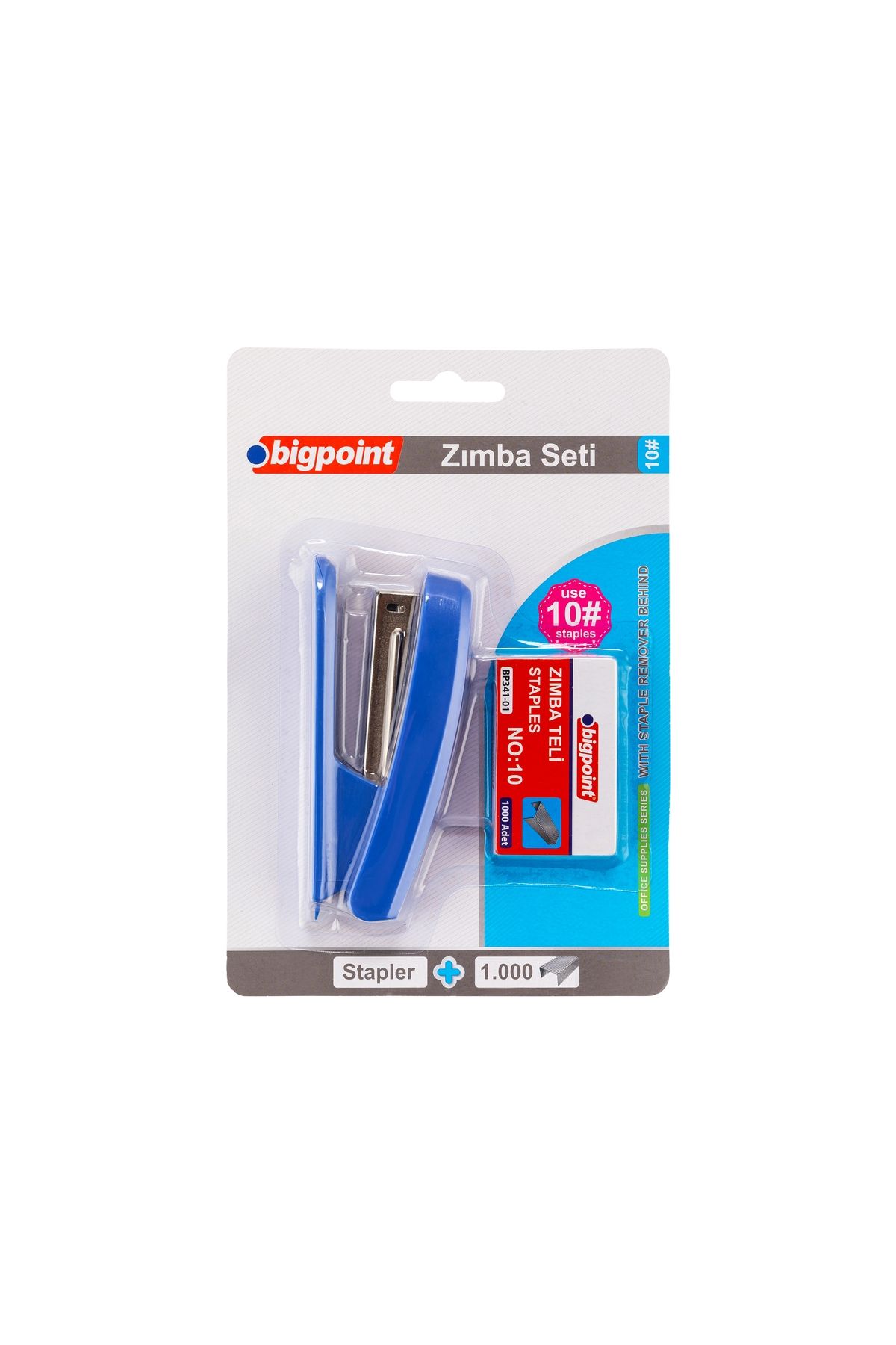 Bigpoint Zımba Makinesi Seti No:10 Mavi