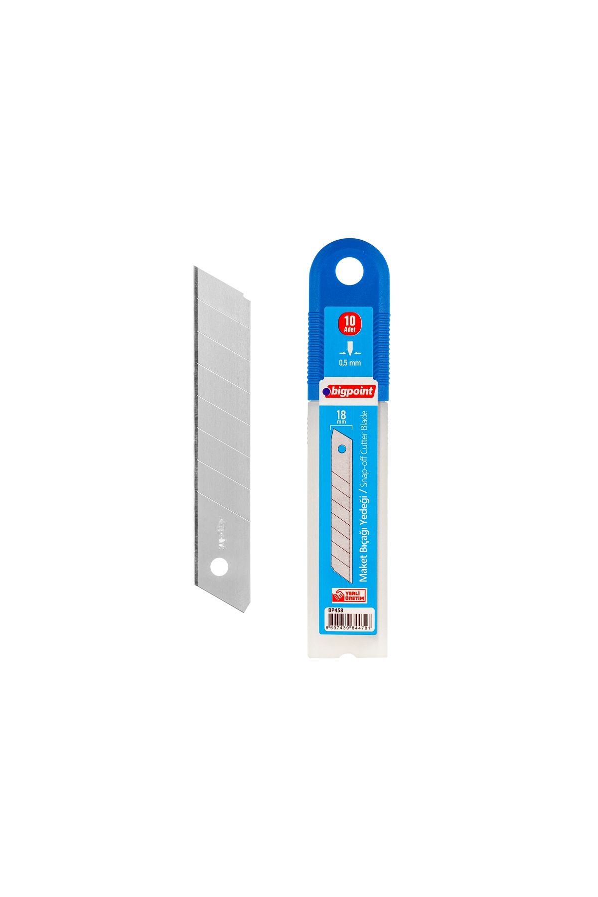 Bigpoint Maket Bıçağı Yedeği Geniş (18mm) 10'lu Kutu