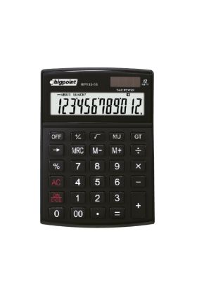 Bigpoint Hesap Makinesi 12 Hane Siyah