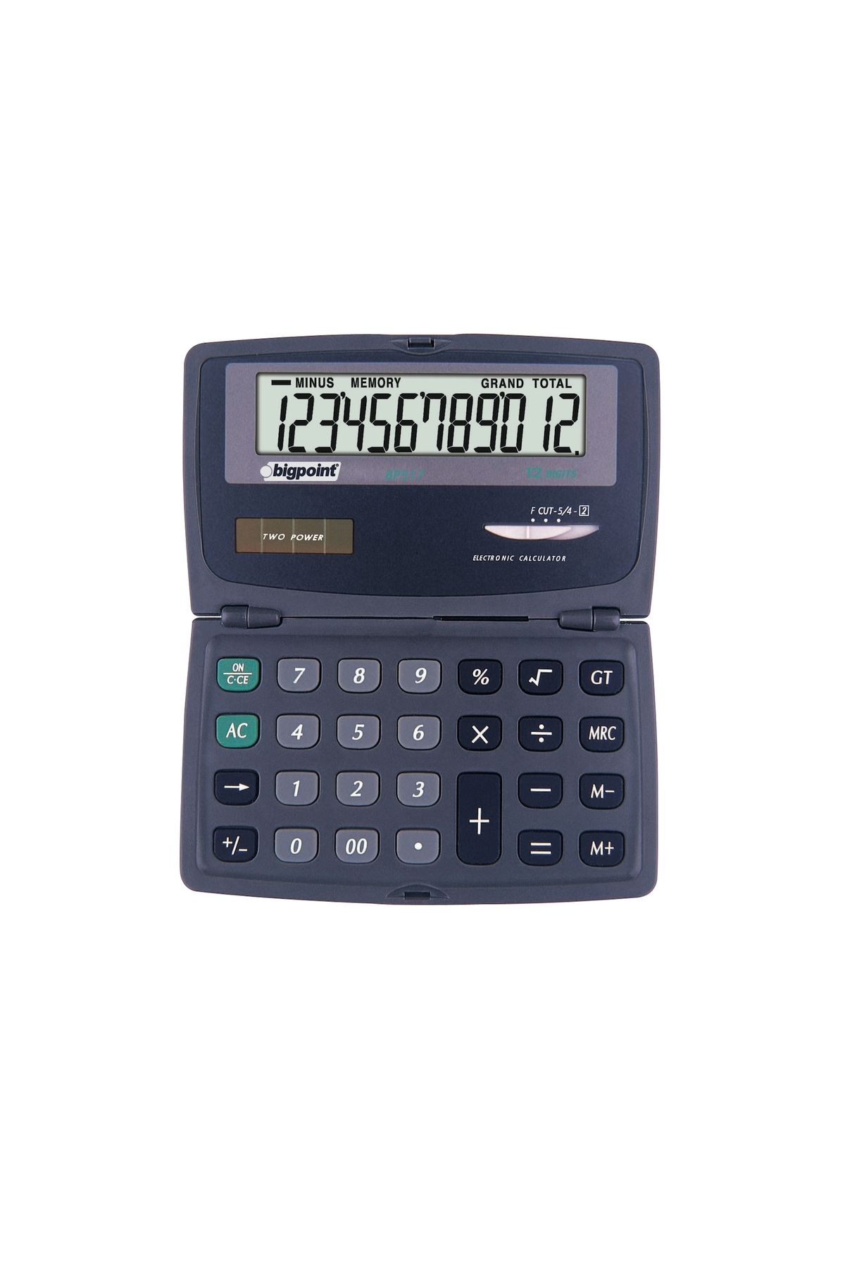 Bigpoint Hesap Makinesi Cep Tipi 12 Hane