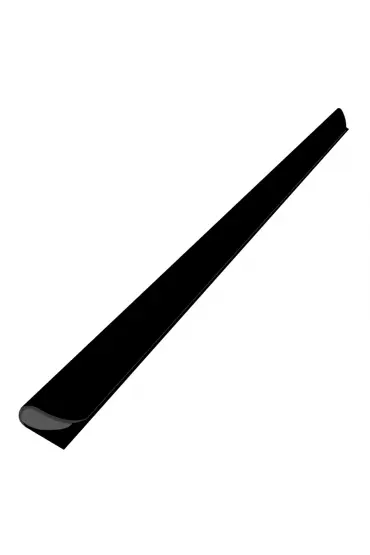 Bigpoint Oval Profil(Sırtlık) 8 mm Siyah 100'lü Kutu