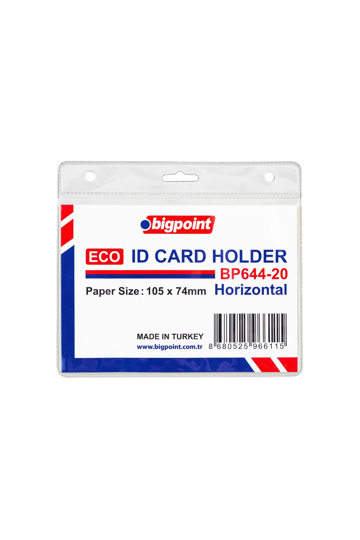 Bigpoint Eco Kart Poşeti Yatay 105x74mm 100'lü Poşet