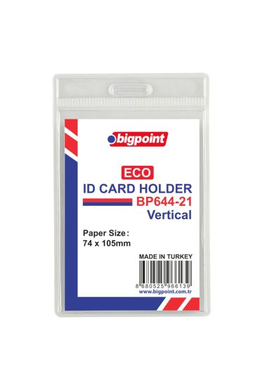 Bigpoint Eco Kart Poşeti Dikey 74x105mm 100'lü Poşet