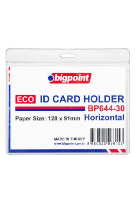 Bigpoint Eco Kart Poşeti Yatay 128x91mm 100'lü Poşet