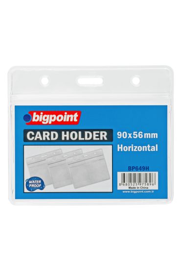 Bigpoint Kilitli Kart Poşeti Yatay 95x58mm 10'lu Poşet