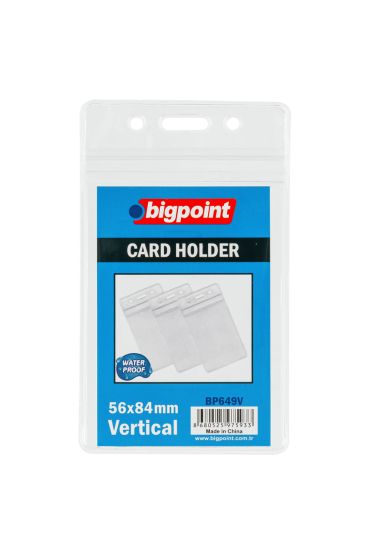 Bigpoint Kilitli Kart Poşeti Dikey 62x91mm 10'lu Poşet