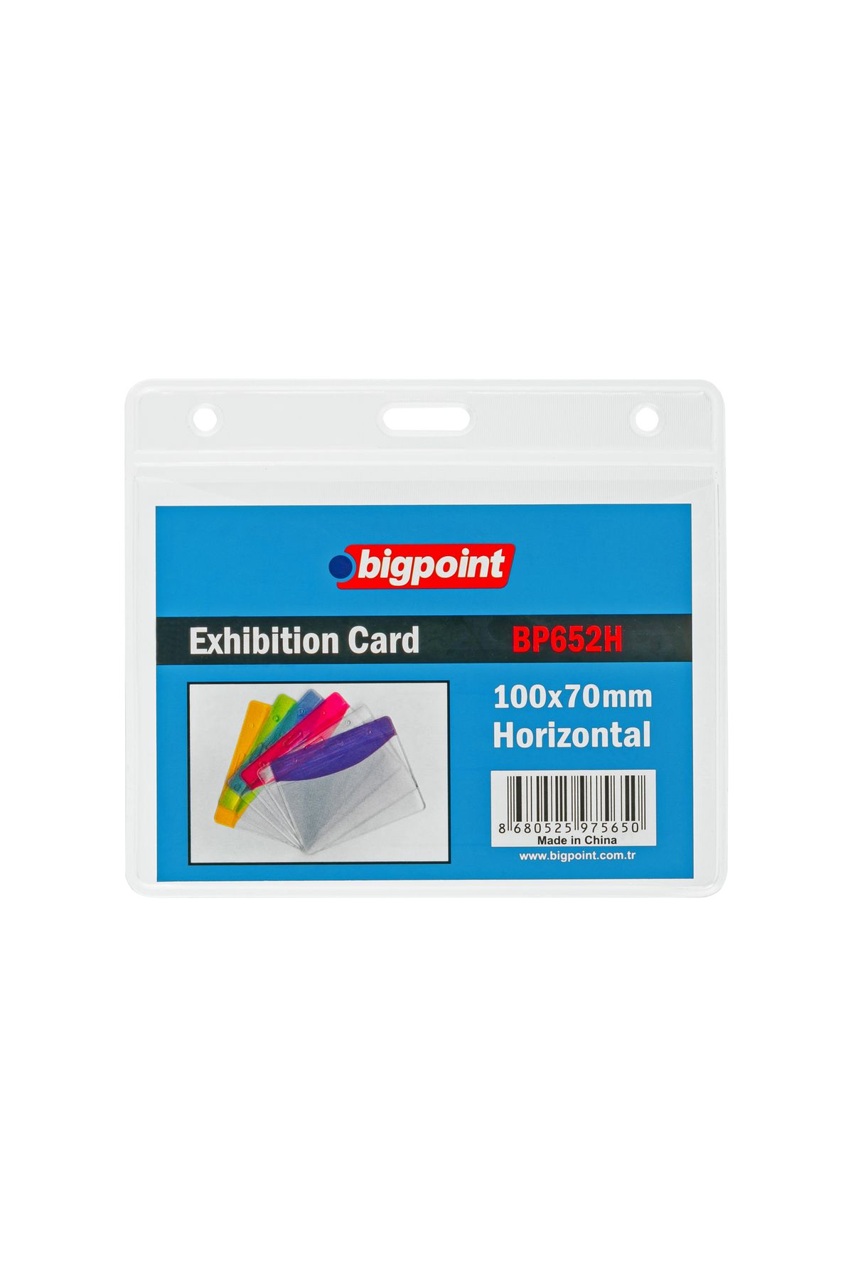 Bigpoint Korumalı Kart Poşeti Yatay 105x74mm 10'lu Poşet