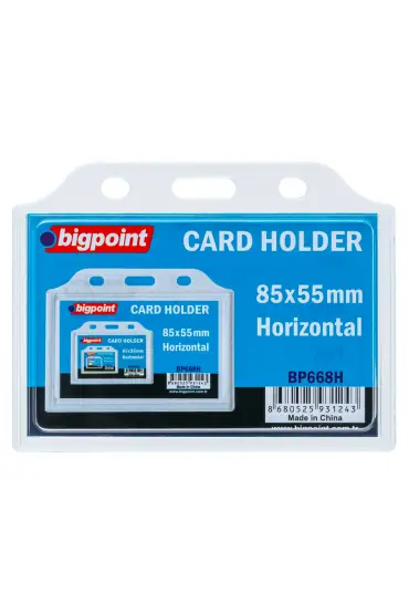 Bigpoint Kart Poşeti Yatay 85x55mm 10'lu Poşet