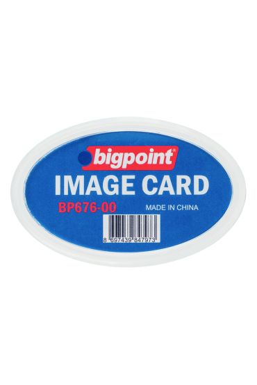 Bigpoint Akrilik İsimlik Oval Şeffaf