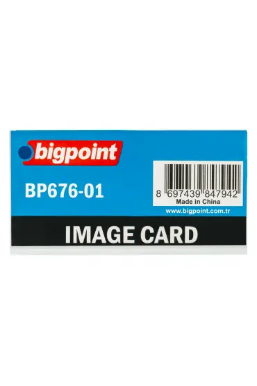 Bigpoint Akrilik İsimlik Dikdörtgen Şeffaf