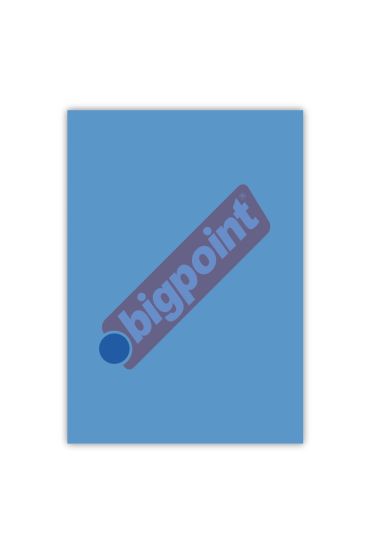 Bigpoint A4 Cilt Kapağı 150 Mikron Şeffaf Mavi 100'lü Paket