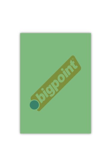 Bigpoint A4 Cilt Kapağı 150 Mikron Şeffaf Yeşil 100'lü Paket