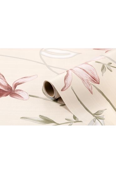 Bigpoint Yapışkanlı Folyo 2m Çiçek Desen No:57 12'li Kutu