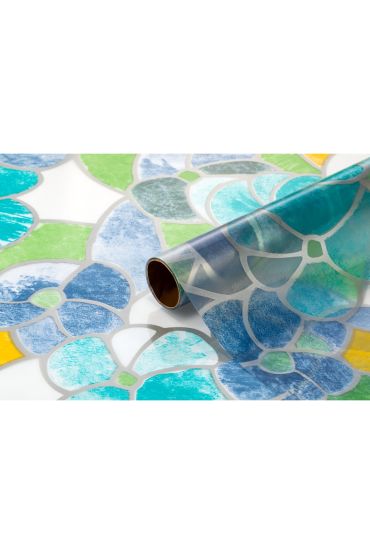 Bigpoint Yapışkanlı Folyo 2m Vitray Desen No:63 12'li Kutu