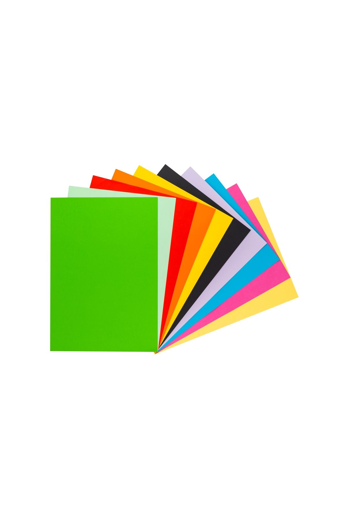 Bigpoint Fon Kartonu 35x50cm 160 Gram Karışık 10 Renk