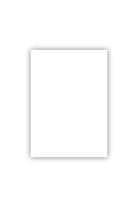 Bigpoint Fon Kartonu 50x70cm 120 Gram Beyaz 100'lü Paket