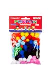 Bigpoint Ponpon 2 cm 10 Renk / 100'lü Poşet