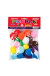 Bigpoint Ponpon 5 cm 10 Renk / 25'li Poşet