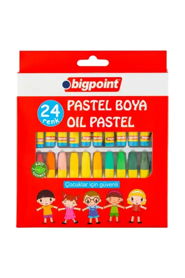 Bigpoint Pastel Boya 24 Renk
