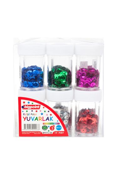 Bigpoint Elişi Pulu Yuvarlak 12'li Kutu