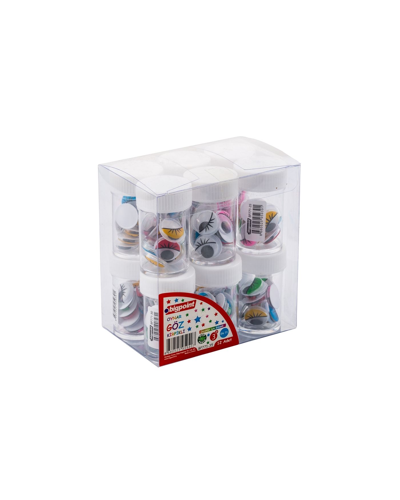 Bigpoint Kirpikli Oynar Göz 12'li Kutu