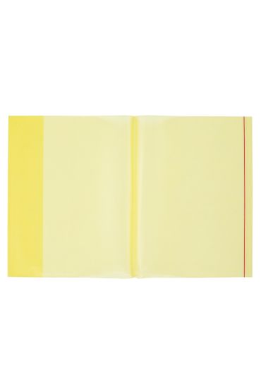 Bigpoint A4 Hazır Defter Kabı 5'li Paket Şeffaf Sarı 25'li Kutu