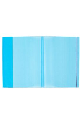 Bigpoint A4 Hazır Defter Kabı 5'li Paket Şeffaf Mavi 25'li Kutu