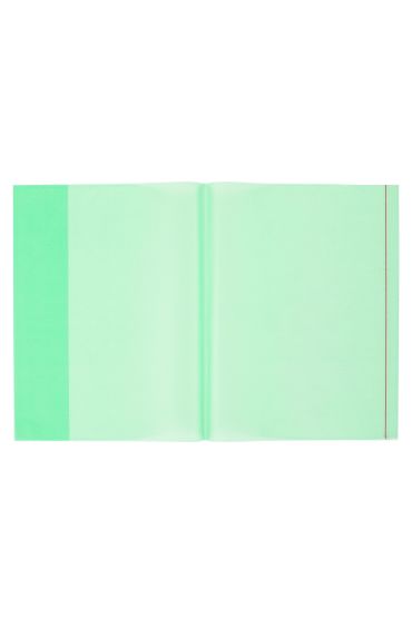 Bigpoint A4 Hazır Defter Kabı 5'li Paket Şeffaf Yeşil 25'li Kutu