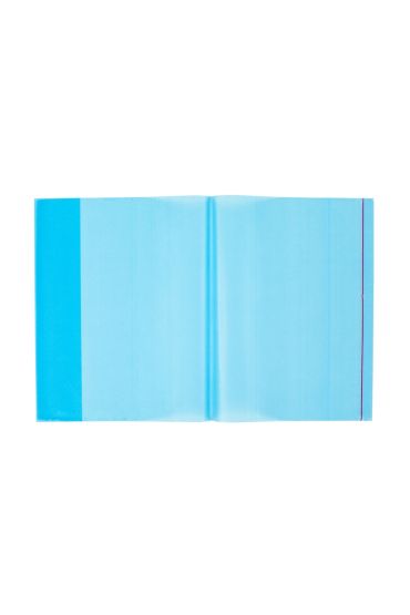 Bigpoint Hazır Kitap Kabı 5'li Paket Şeffaf Mavi 25'li Kutu