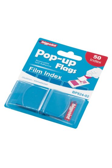 Bigpoint Pop-up Film Index Tekli Mavi 24'lü Paket