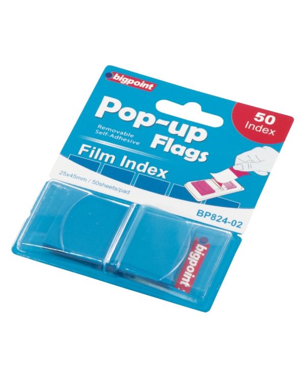 Bigpoint Pop-up Film Index Tekli Mavi 24'lü Paket