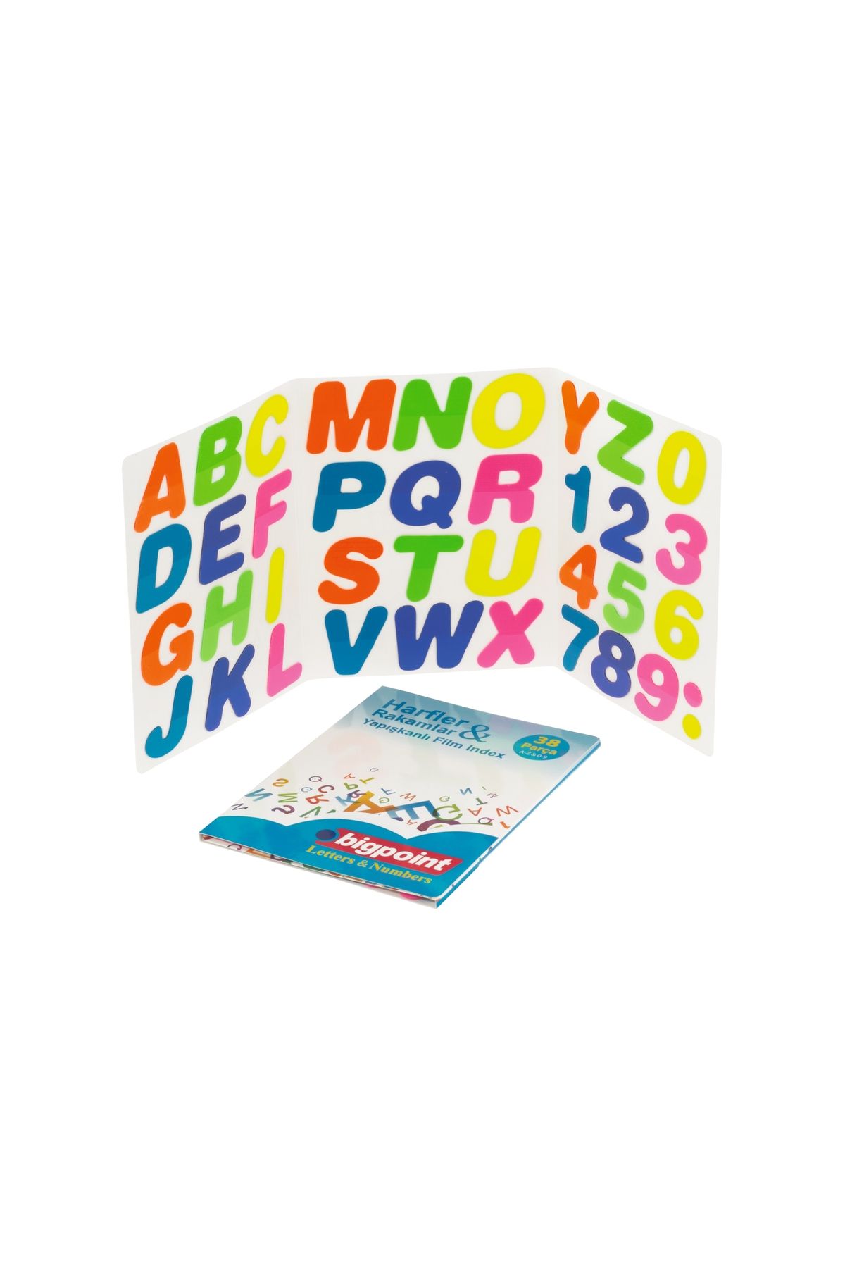 Bigpoint Yapışkanlı Harfler ve Rakamlar Film