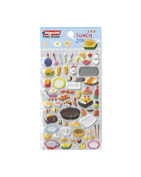 Bigpoint Sticker Yiyecekler ve Mutfak 15'li Paket